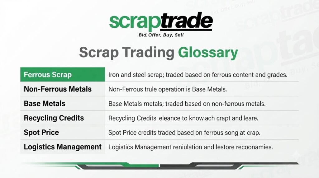 Understanding Steel and Iron Scrap Grades in Commercial Trading